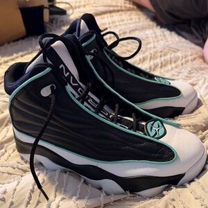 Nike Black and Teal Athletic Shoes Never Worn